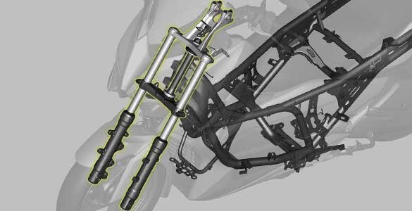 Sport Motorcycle Type Front Suspension