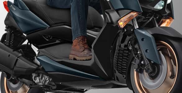 Relaxed & Up Right Riding Position